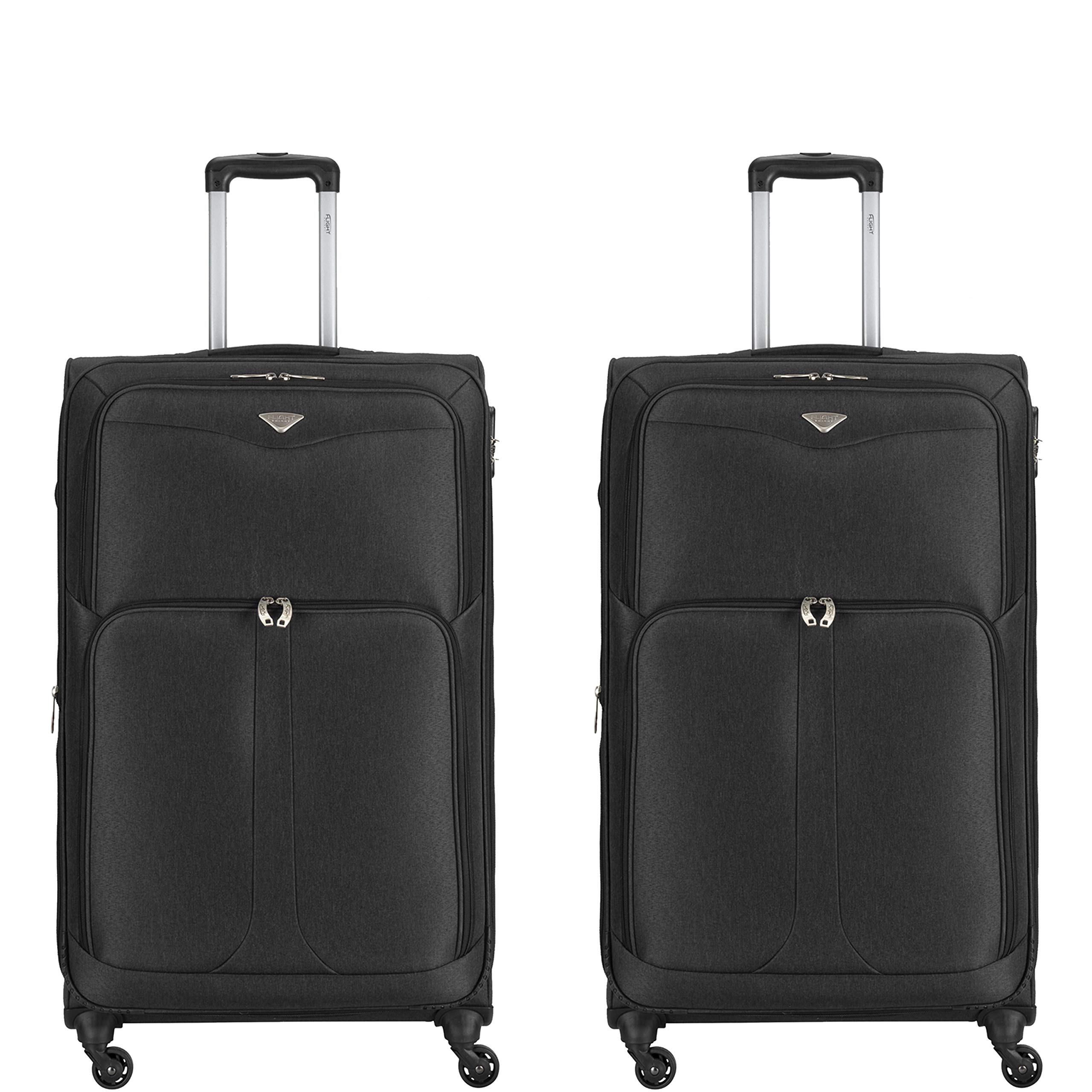 Flight Knight Lightweight 4 Wheel 800D Soft Case Suitcases Anti Crack Cabin & Hold Luggage Options Approved for Over 100 Airlines Including easyJet, BA & Many More! — view 122