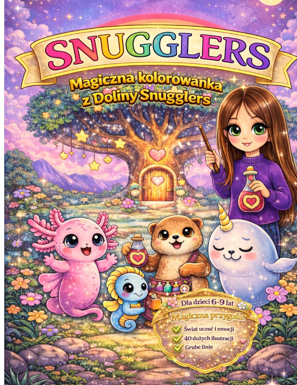 Snugglers: Magiczna kolorowanka z Doliny Snugglers