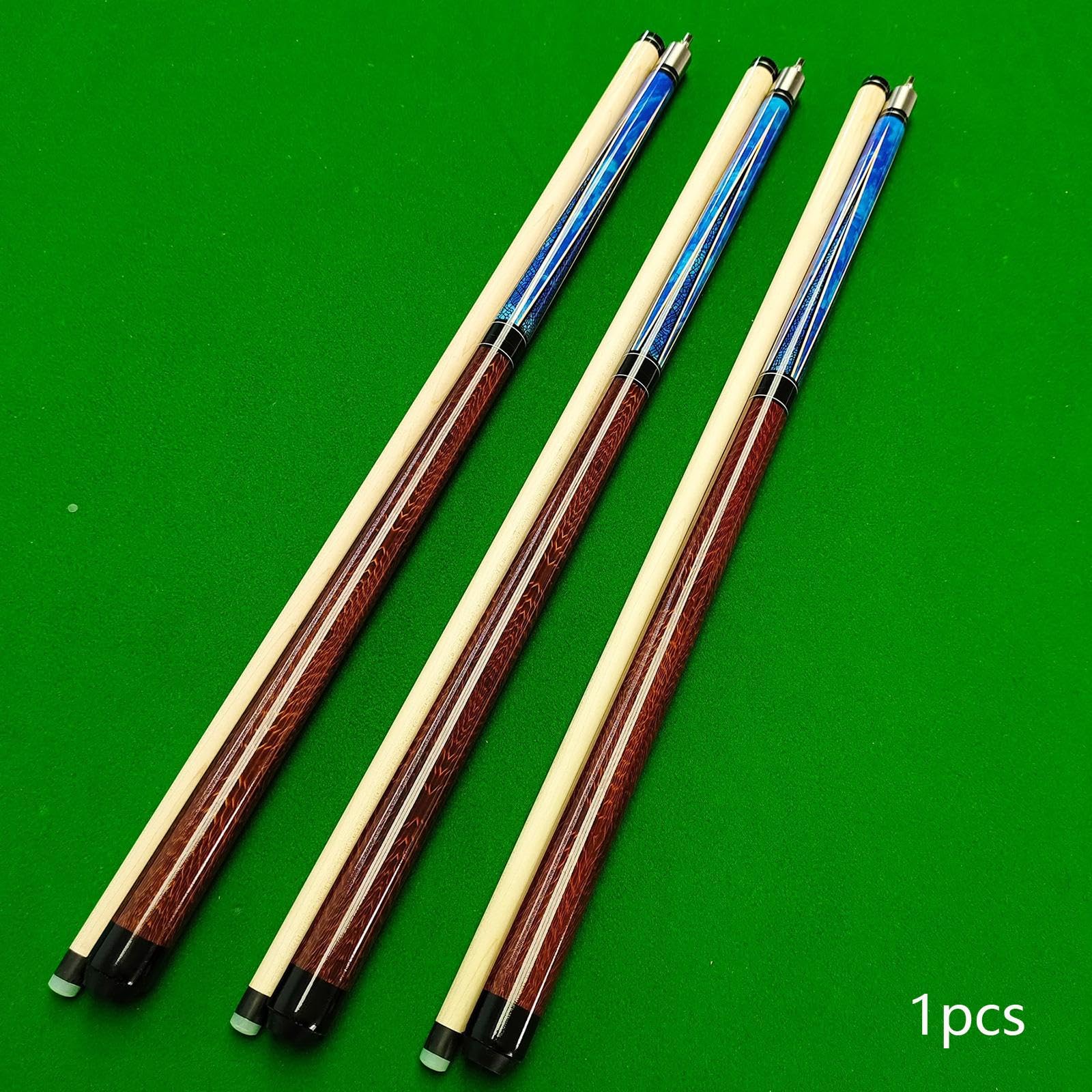 Stecca da Biliardo con Punta,8 Mm, Economica, Portatile, Ideale per Break, E Snooker, Perfetta per Partite, Bar, Allenamenti E Principiant