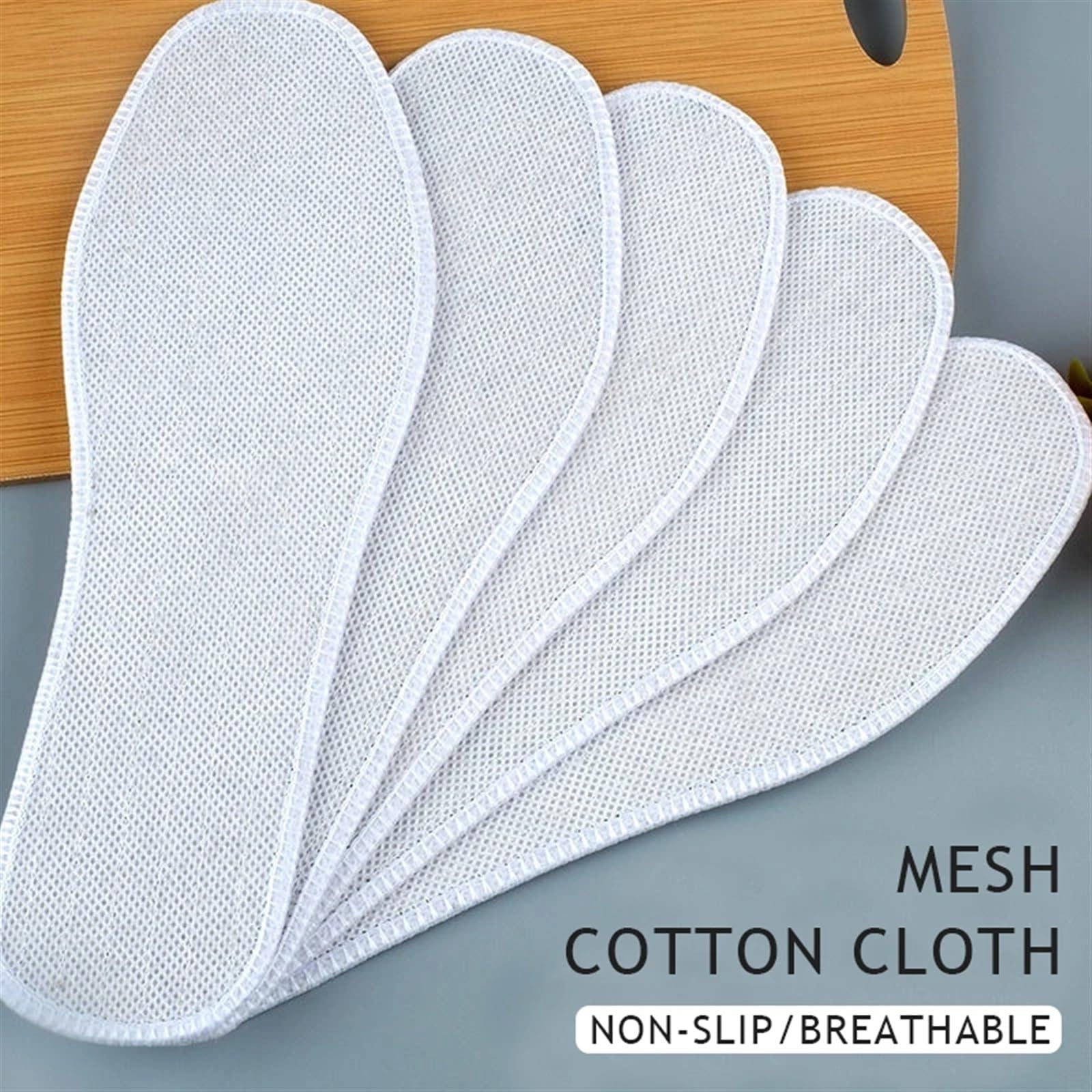 Solette In Cotone 3 paia di solette in lino cotone piedi suola inferiore morbida e traspirante uomo donna inserto for scarpe comodo cuscinetto ispessente for l'assorbimento del sudore(EU(40)-25 CM)