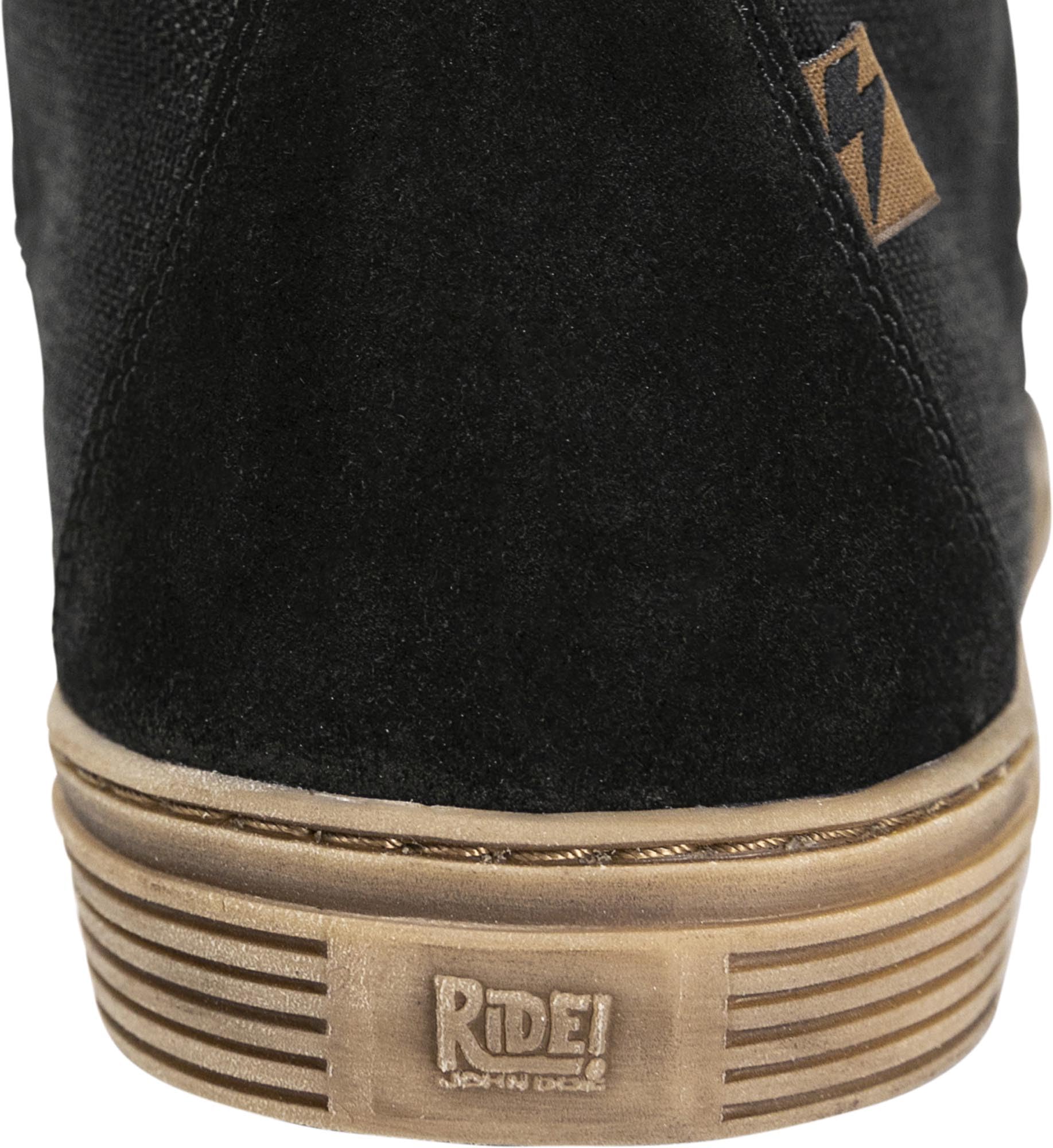 John Doe Neo Sneaker Chaussures de moto imperméables en cuir pour femme Noir