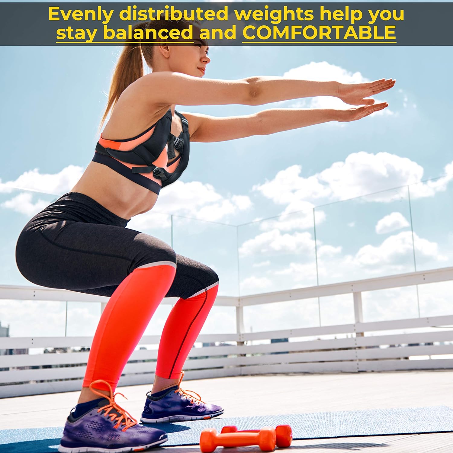 Weighted Vest for Men Workout - Weighted Vest Women - Adjustable Weighted Vest Men for Strength Training : Sports & Outdoors