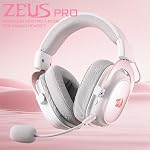 Redragon H510 PRO Zeus-X RGB Casque de jeu sans fil - 7.1 Surround Sound - 53MM Pilotes audio dans les tampons d'oreille en mousse de mémoire - Casque multiplateformes - USB Propulsé pour PC/PS4/NS, blanc