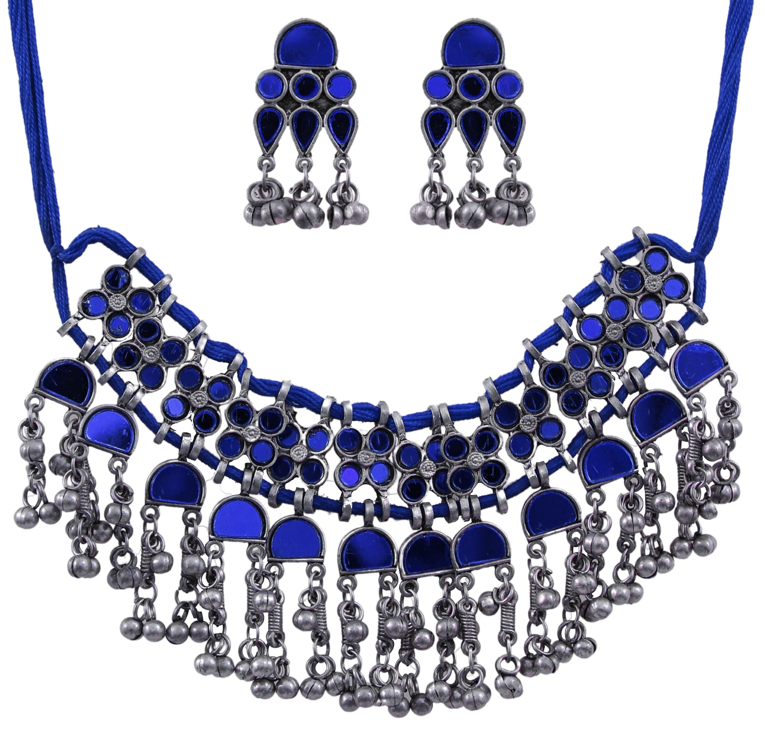 See full amazon price history chart for Mirror Tradtioanl Ethnic Designer Oxidised Silver Antique Afghani Ghungroo Long Necklace Earrings Jewelry Women Girls (PEACOCK) (BLUE) Mirror Tradtioanl Ethnic Designer Oxidised Silver Antique Afghani Ghungroo Long Necklace Earrings Jewelry Women Girls (PEACOCK) (BLUE) (B0CPPDNJYK) Amazon Price History, Amazon Price Tracker