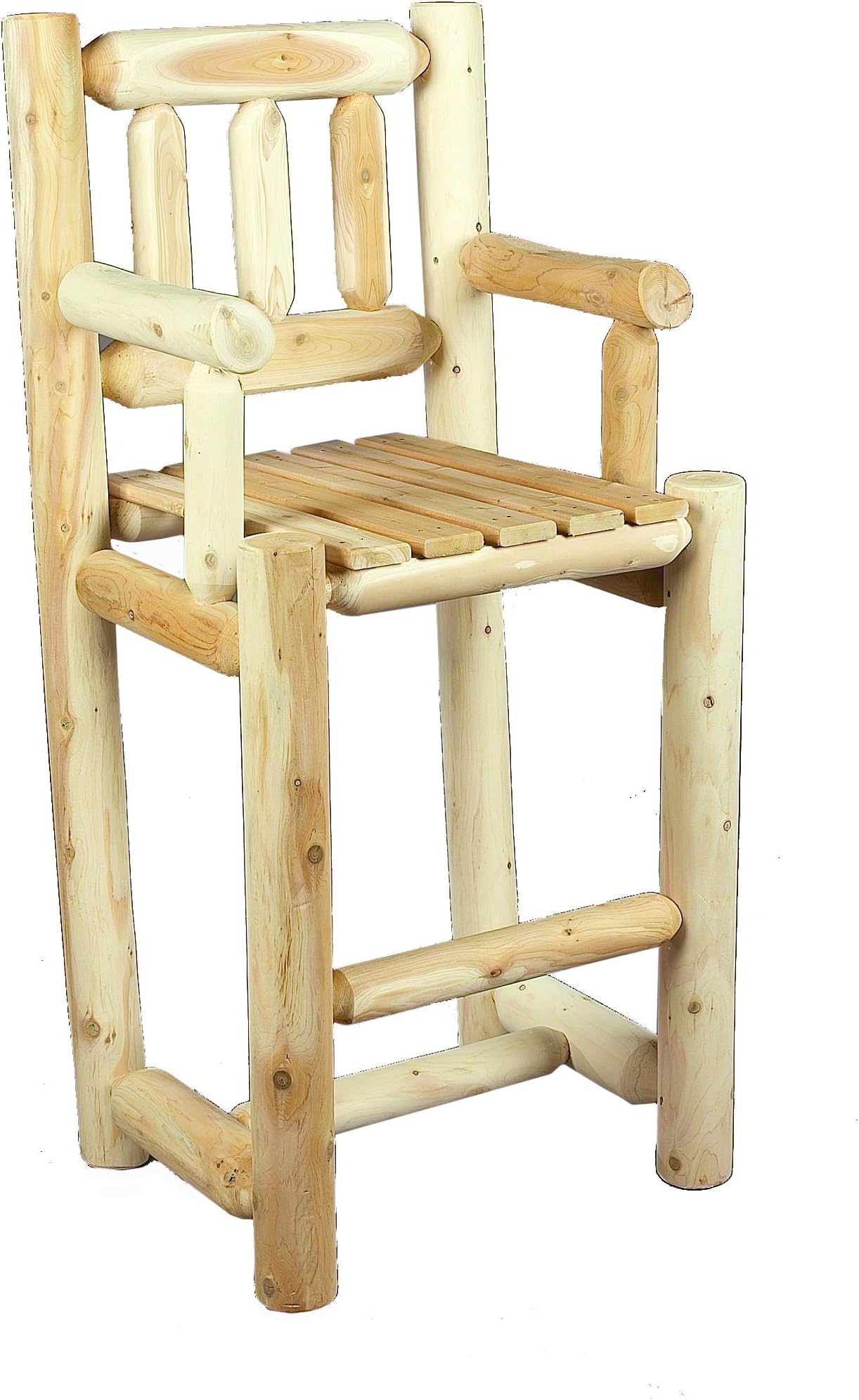 Cedarlooks 010003B Bar Stool with Back