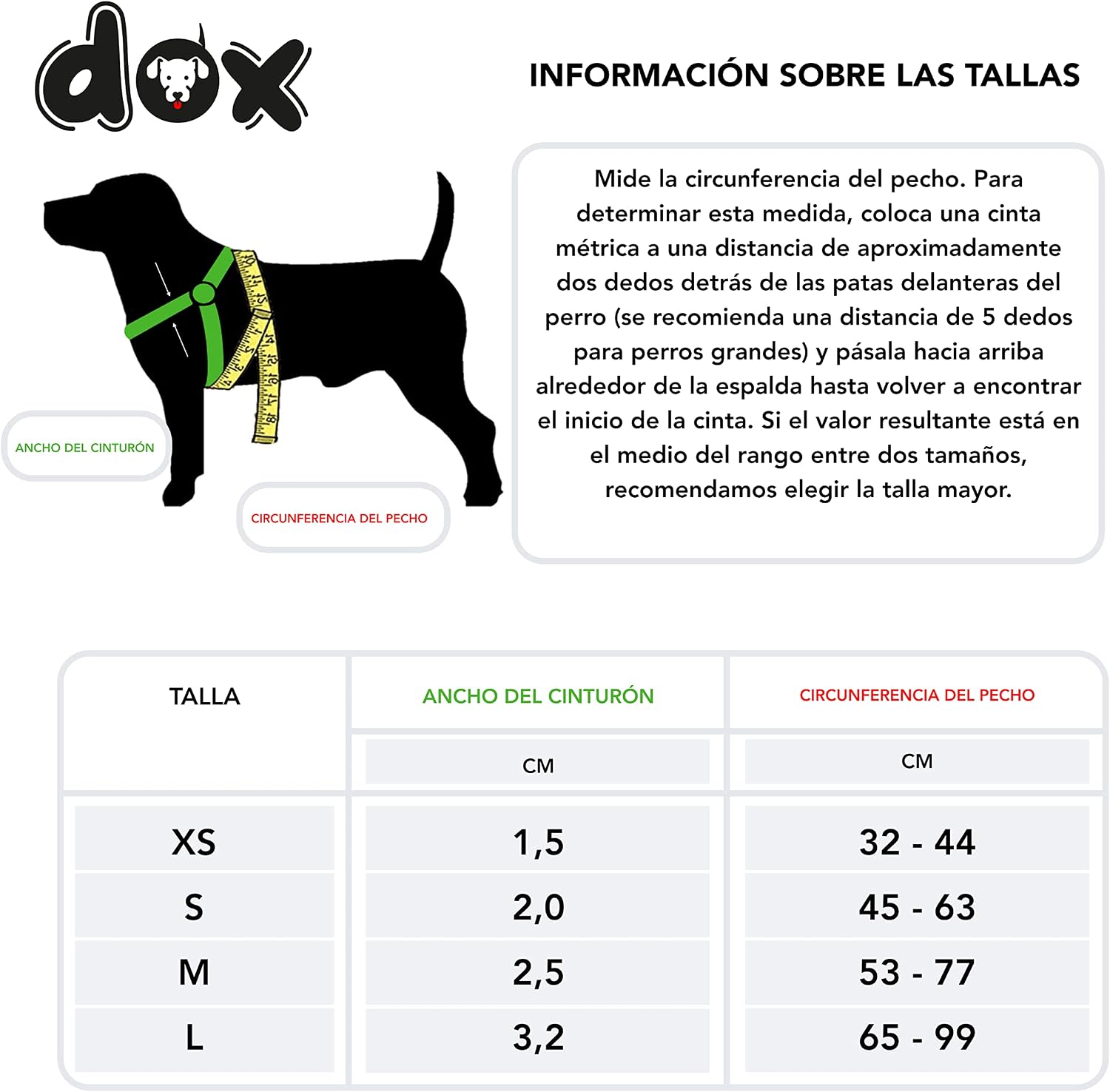 DDOXX Arnés para perros de malla de aire ajustable, acolchado | Muchos colores y tamaños | para perros pequeños, medianos y grandes | Accesorios para cachorros y gatos | Verde, M, Almohadillas 60 x 90 cm 6
