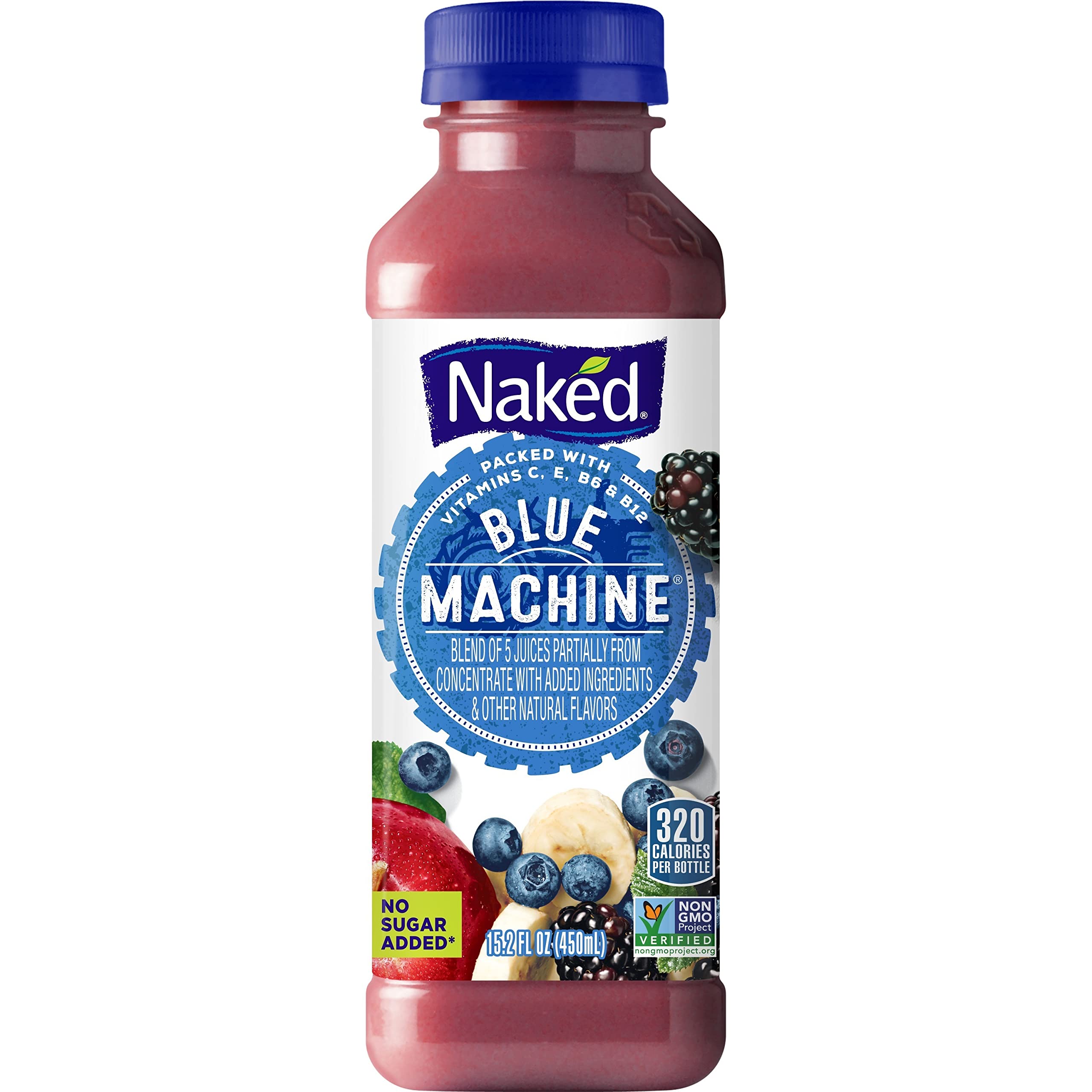 Naked Blue Machine Smoothie 15.2 Fl Oz