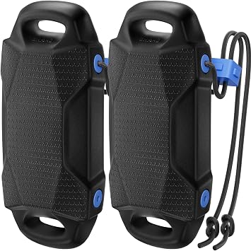 Ehaho Boat Fenders, Boat Bumpers for Docking, EVA Pontoon Bumpers with Integrated Locking Rope, Fit for Bass, Ski, Bowriders and Fishing Boats