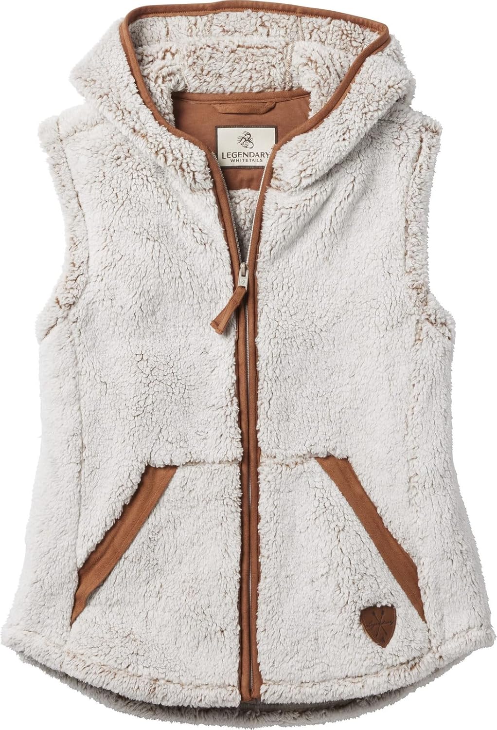 Legendary Whitetails Womens Fuzzy Hide Fleece Vest