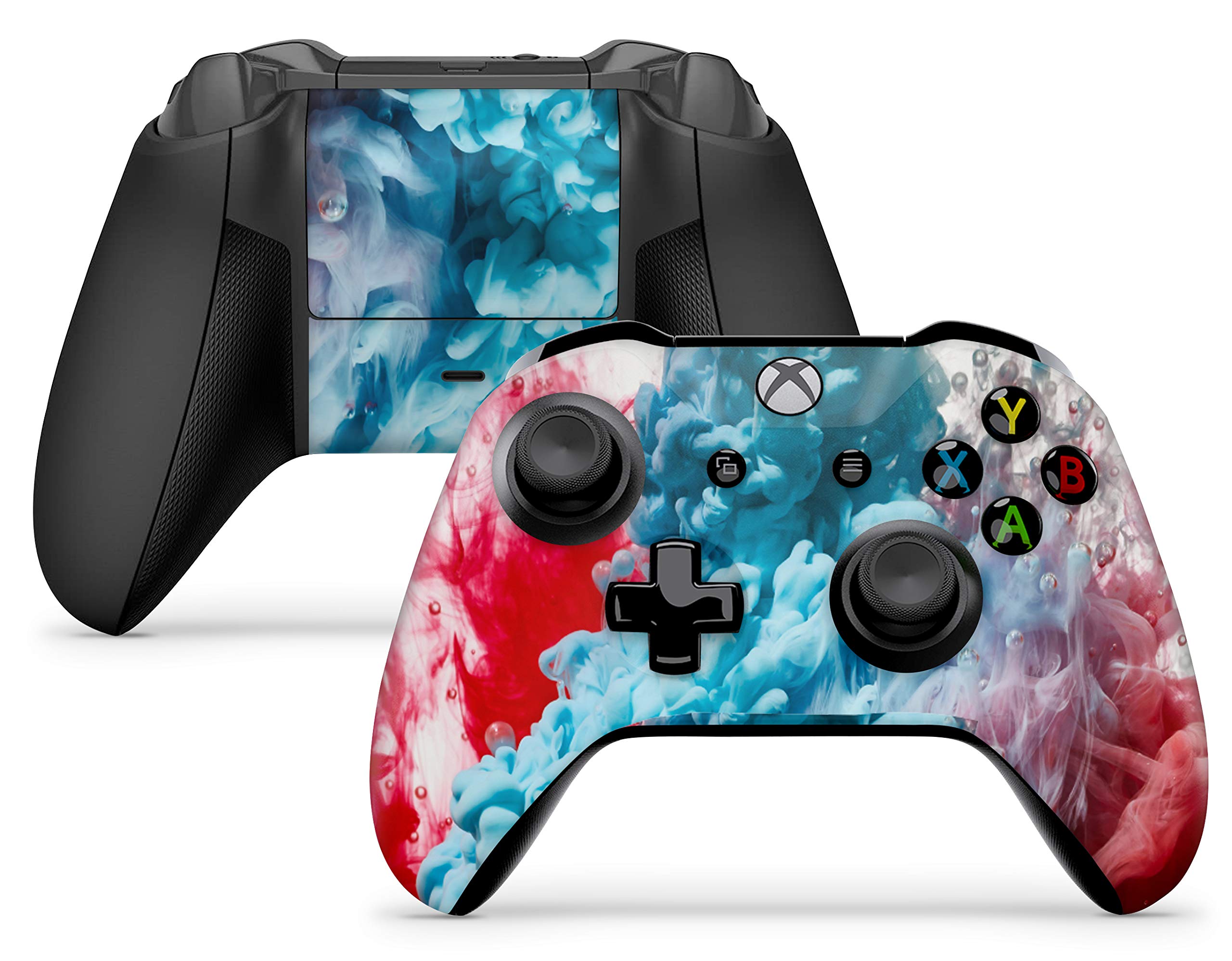 giZmoZ n gadgetZ GNG Skin Adhesivo de Vinilo de Colour Explosion de para la Consola Xbox One X + Set de 2 Skins para los Controladores