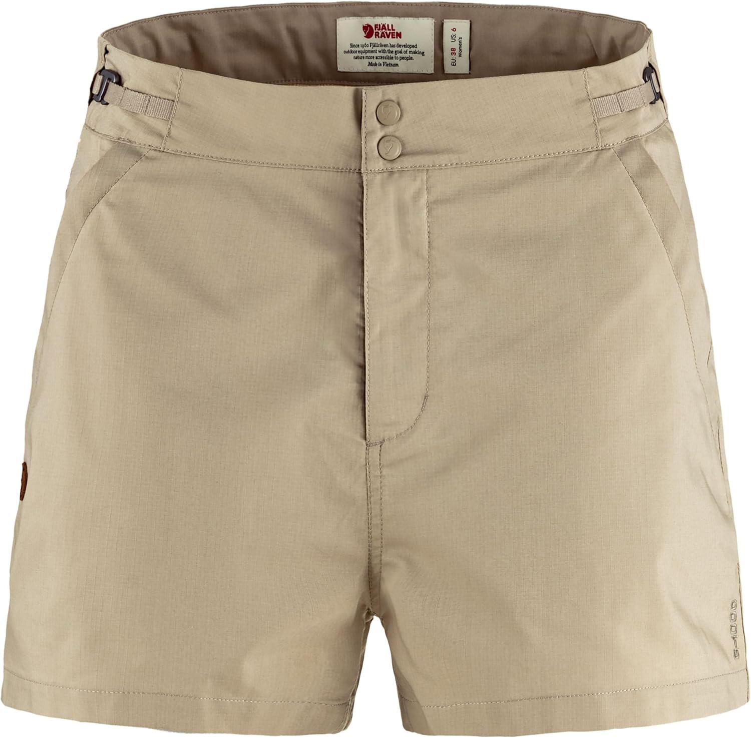 Fjällräven Abisko Hike Women's Shorts - Stretch Panels, Lightweight, Durable Fabric - Hiking, Trekking
