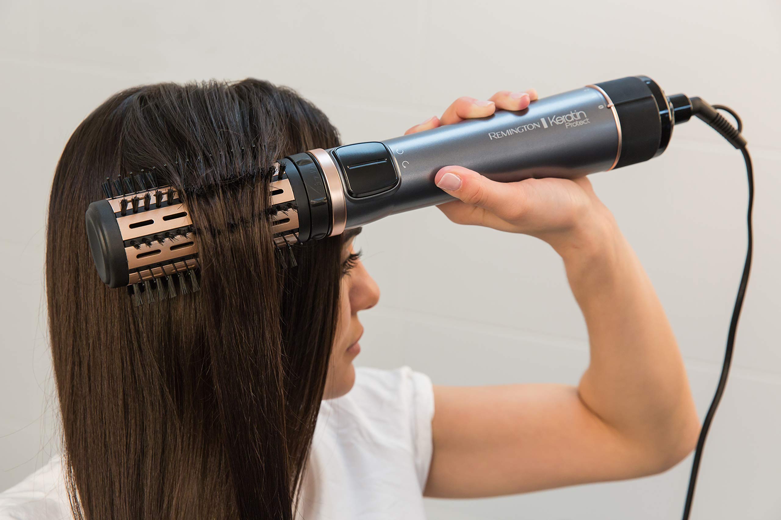 Remington hot air brush rotating (automatic) Keratin Protect (incl. 3