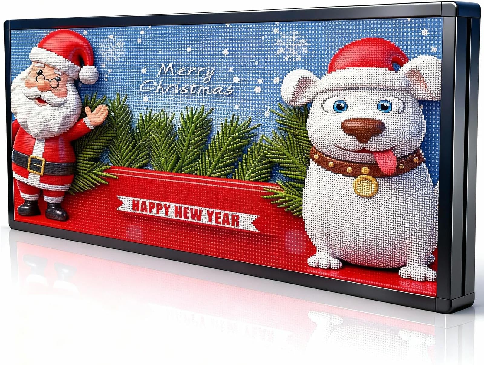 P6(40" * 17") Digital Programmable Scrolling Led Sign Scrolling Outdoor For Business message Board Display Screen Electronic Menu Board Wifi Control Word Light