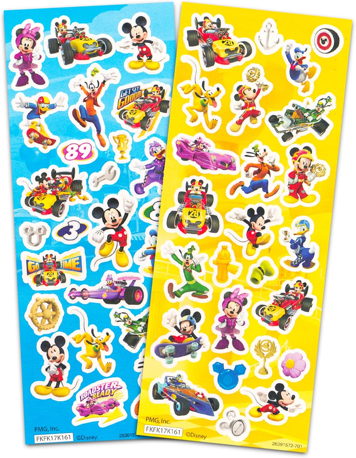 Miniatura 3 de Disney Mickey y Minnie Mouse - Juego de llaveros de Disney de 2 piezas con Mickey y Minnie para niños hombres mujeres más calcomanías y más Mickey y