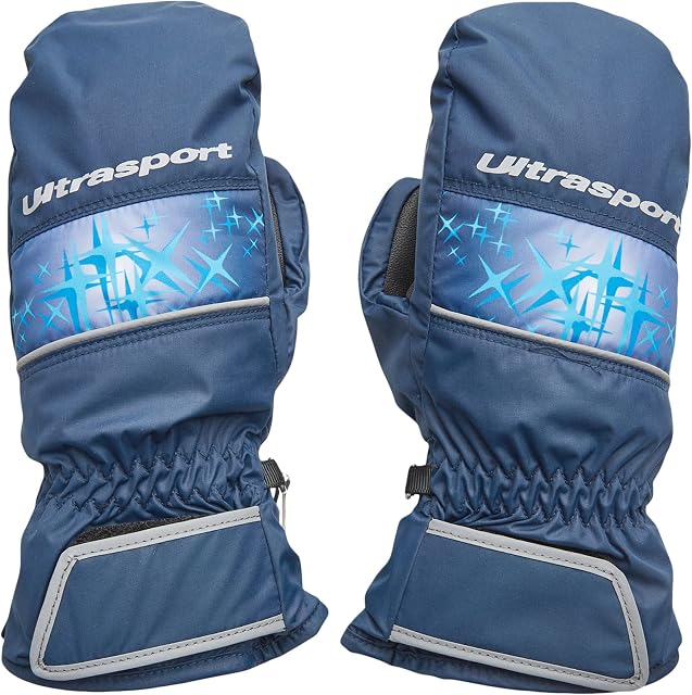 Ultrasport Kid's Basic Starflake Skiing Gloves