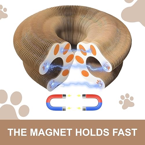 Miniatura 3 de Juguete mágico de órgano para gatos, tabla de rascar para gatos, cerebro y actividades de entrenamiento físico, adecuado para gatos de interior (1