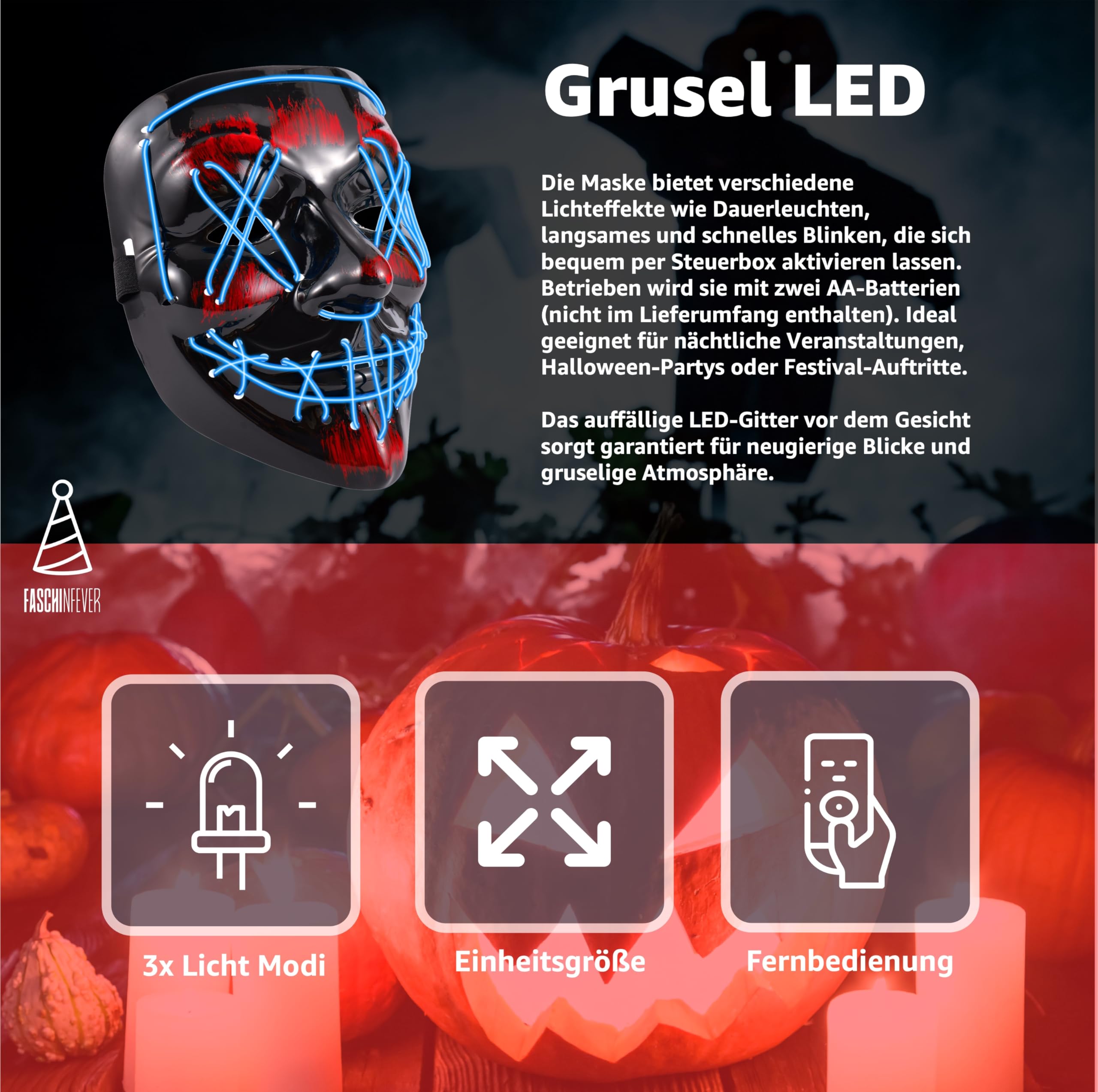 FASCHINFEVER LED Purge Mask - Image 2