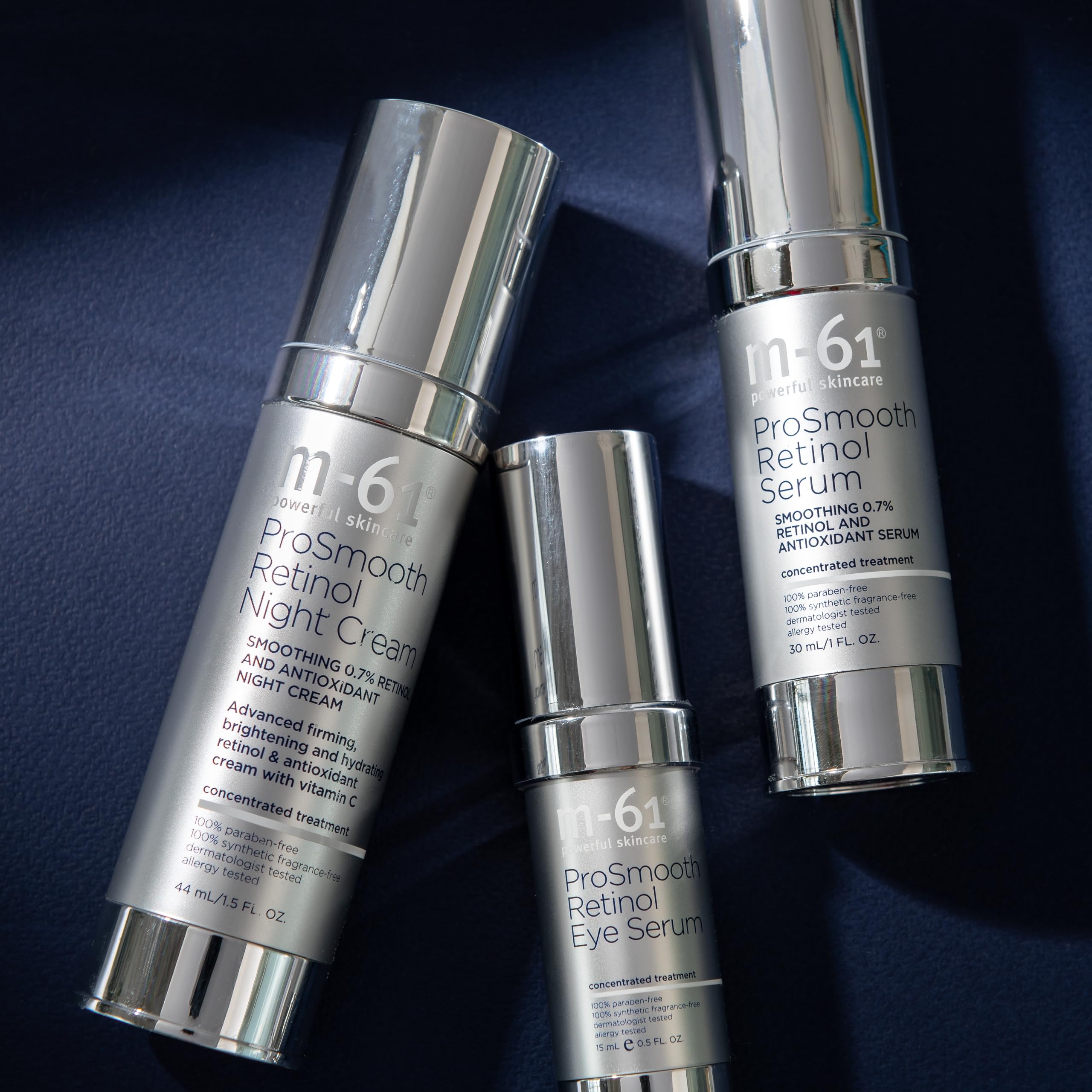 m-61 ProSmooth Retinol Serum | 0.7% Non-Irritating Retinol + Antioxidant Serum With Vitamin C. Dermatologist Tested With Clinical Trial Results. For Mature, Aging Skin - 1 Fl Oz