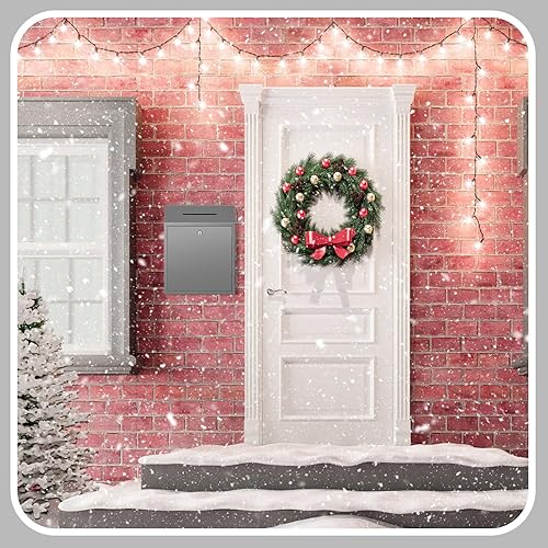 Miniatura 6 de Caja de donación de metal para colección, caja de sugerencias segura con candado, buzón montado en la pared, contenedor de boleta de entrega para