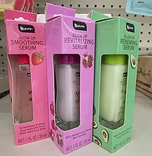 B.pure Glow Up - Juego de suero suavizante y ...