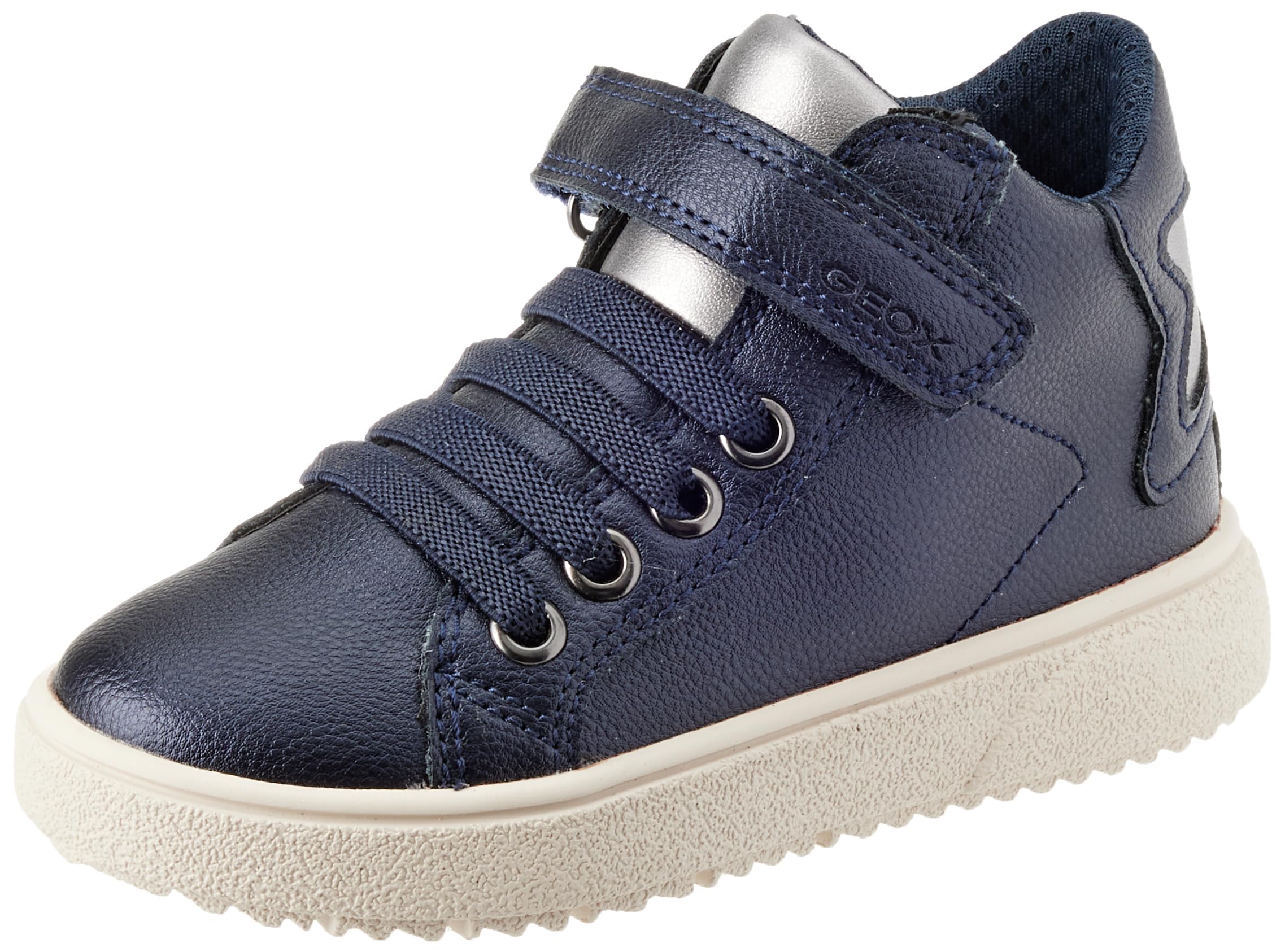 Geox Navy J Theleven Girl E, Zapatillas Para Niñas, 29 Eu