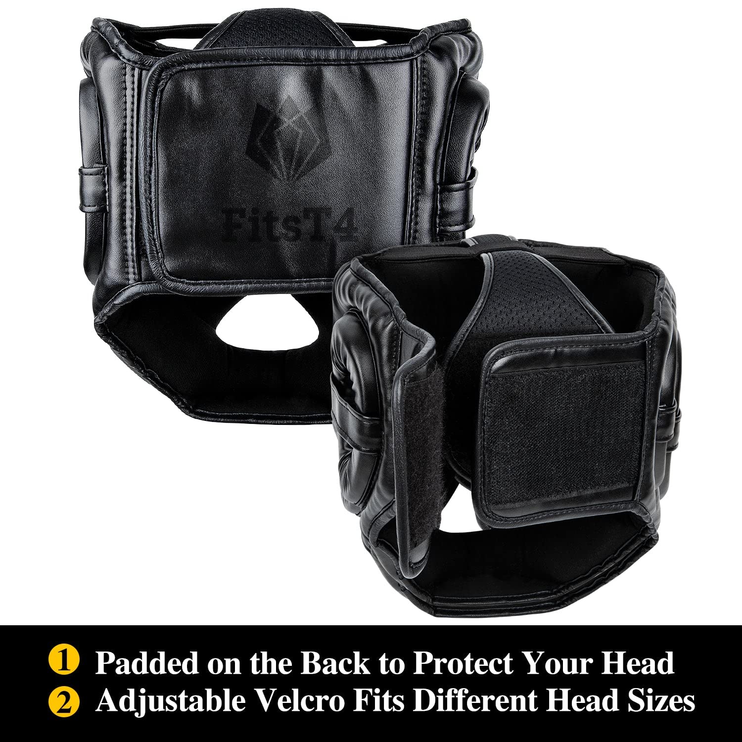 Amazon | FitsT4 キックボクシング ヘッドギア スパーリング ヘッド