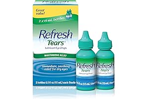 Refresh Tears: Preservative-Free Artificial Tear Eye Drops for Dry Eyes