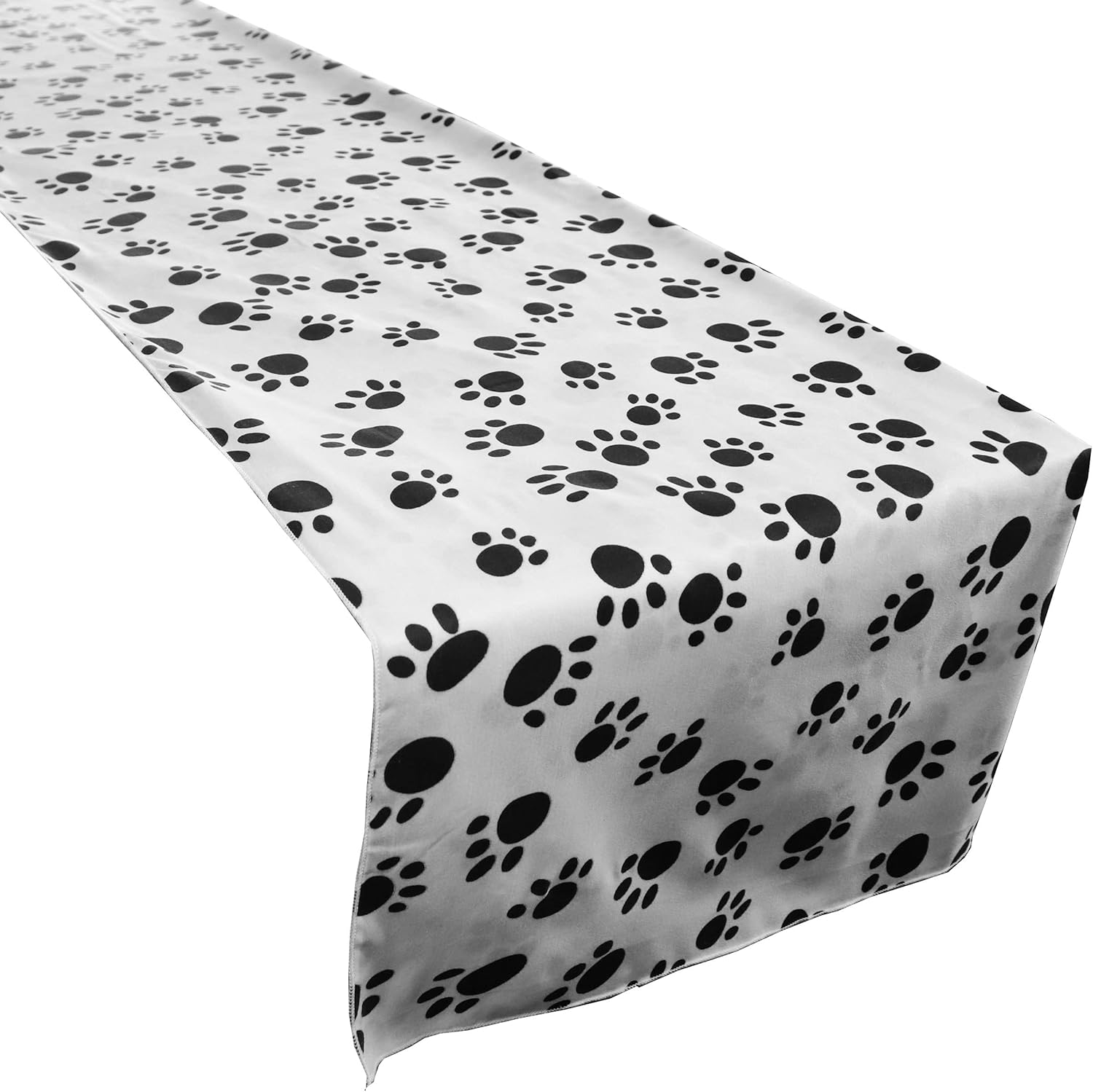 lovemyfabric Cotton Table Runner/Table Decor/Paw Prints