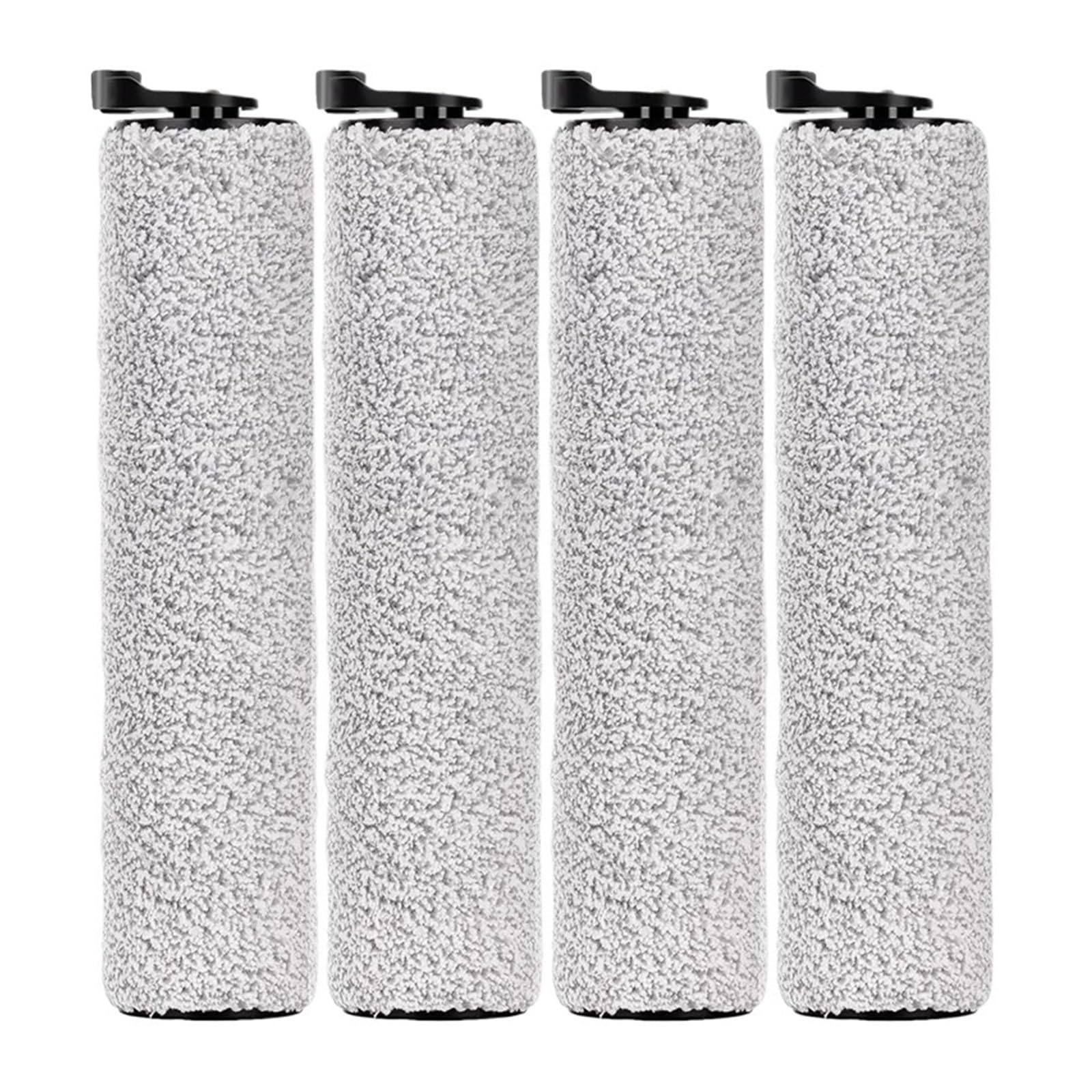 4Pcs Cordless Wet Dry Vacuum Cleaner Parts Roller Brush ，Compatible For Tineco， Ifloor 3/ Floor One S3/ Ifloor 2，Vacuum Roller Brushes
