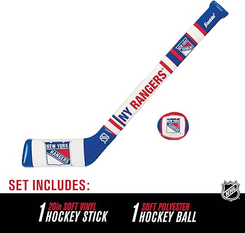 Miniatura 2 de Franklin Sports NHL Team - Juego de mini palos de hockey suaves  NHL Team de espuma suave Mini palo de hockey y pelota  Gran juguete para niños