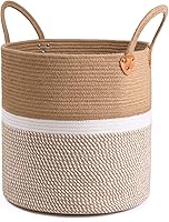 Vista 13 de CHICVITA Cesta de almacenamiento tejida con asas