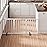 Mino Kesper White 18-55 Wide Pet Gate, Bamboo Dog Gate for Stair, Foldable Dog Gates for Doorways House, Freestanding Pet Gates 24inches Tall, Doogie Puppy Gate Fences Indoor