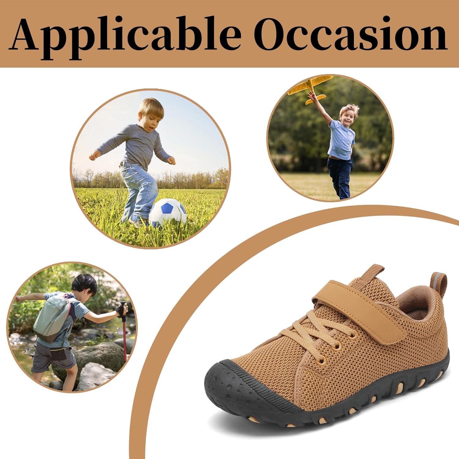 Boys Girls Shoes Anti-Collision Girls Boys Sneakers Slip on Running Tennis Shoes for Toddler/Little Kid/Big Kid
