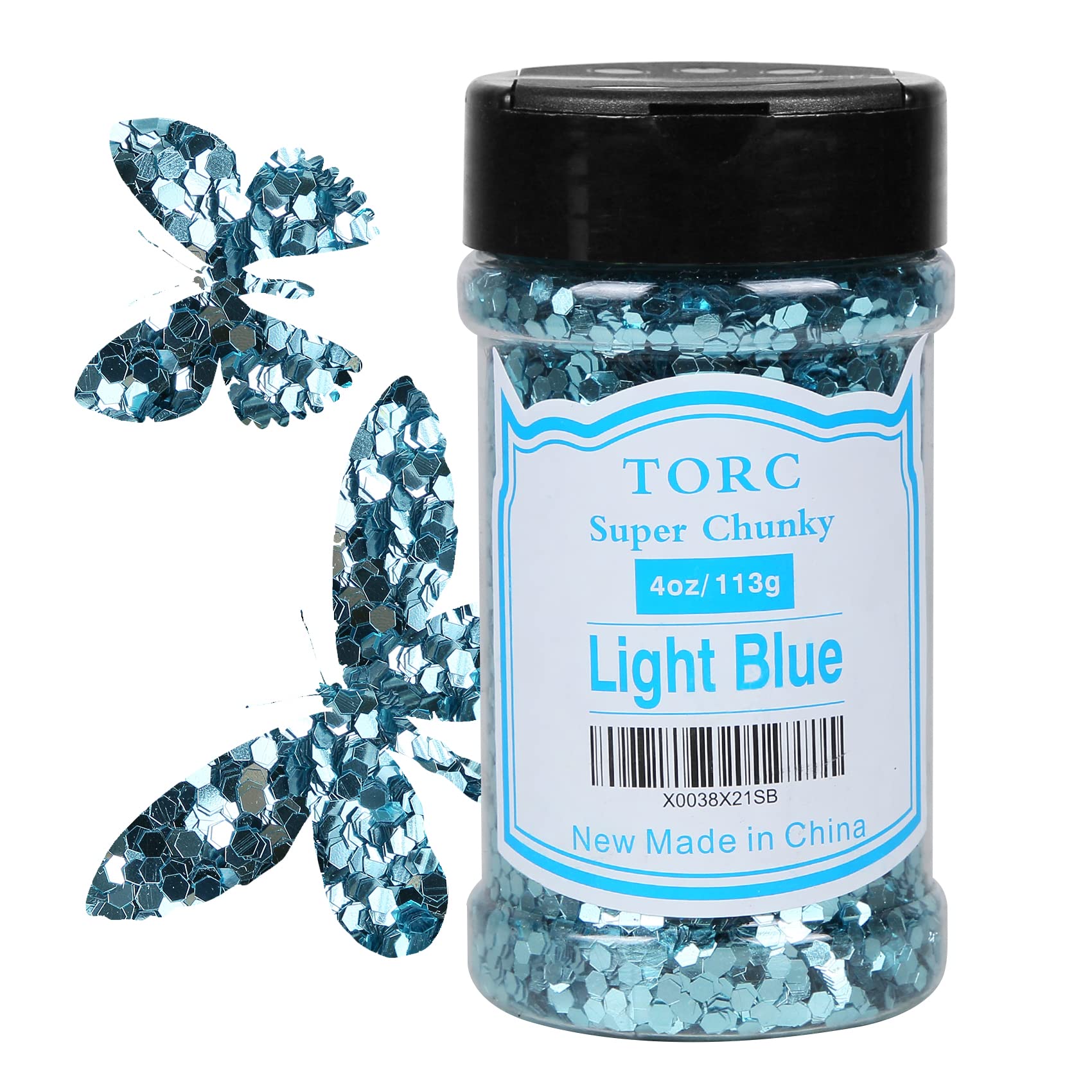 Light Blue 2.5mm Chunky Glitter-image-35