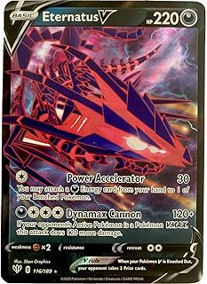 Eternatus Ultra Rare Eternatus V Card