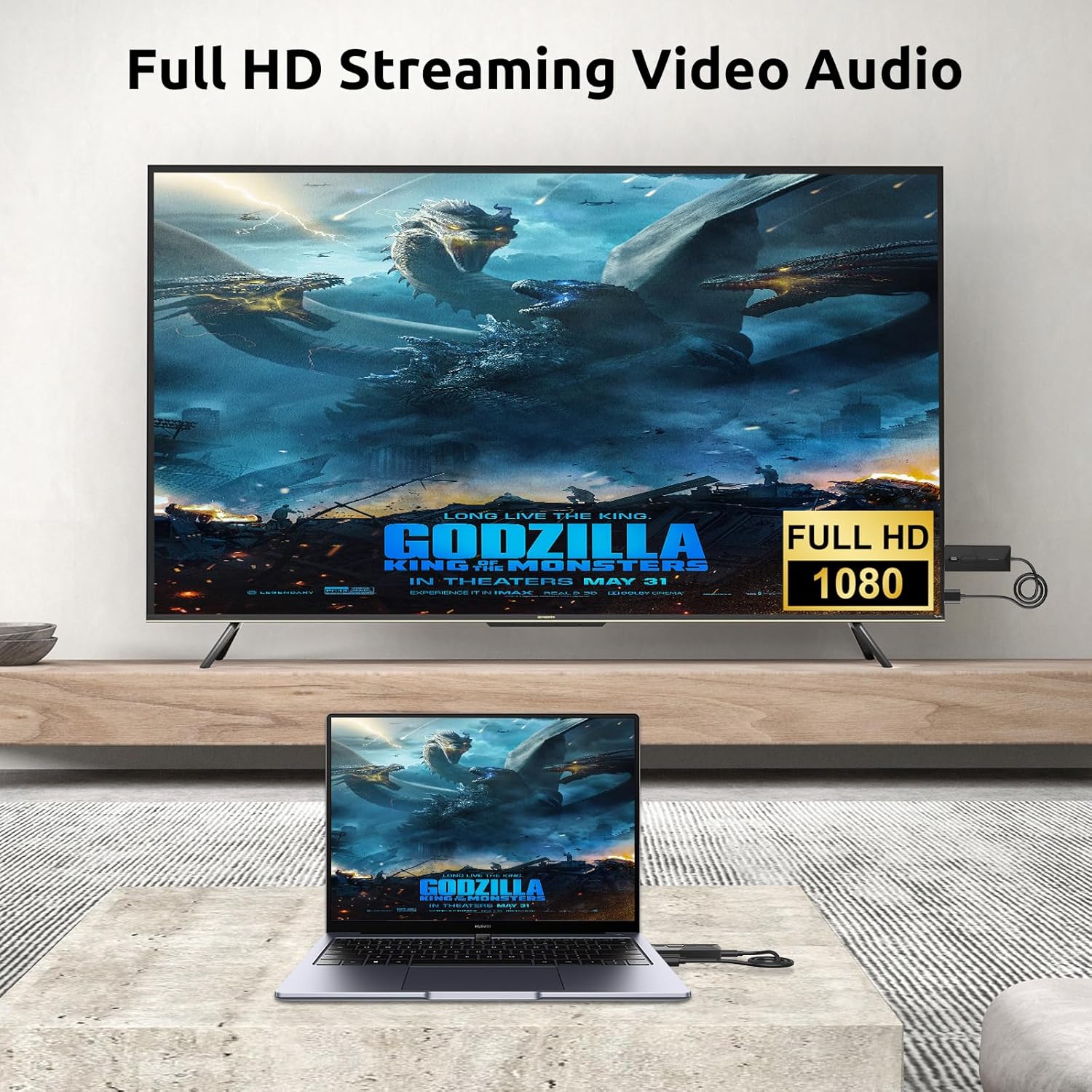 LETWESAF Wireless HDMI: Big Screen Entertainment Made Easy