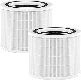 Core 200S True HEPA Replacement Filters Compatible with LEVOIT Core 200S Smart WiFi Air Purifier, 3-Stage True HEPA Filter Set, Core 200S-RF, 2-Pack