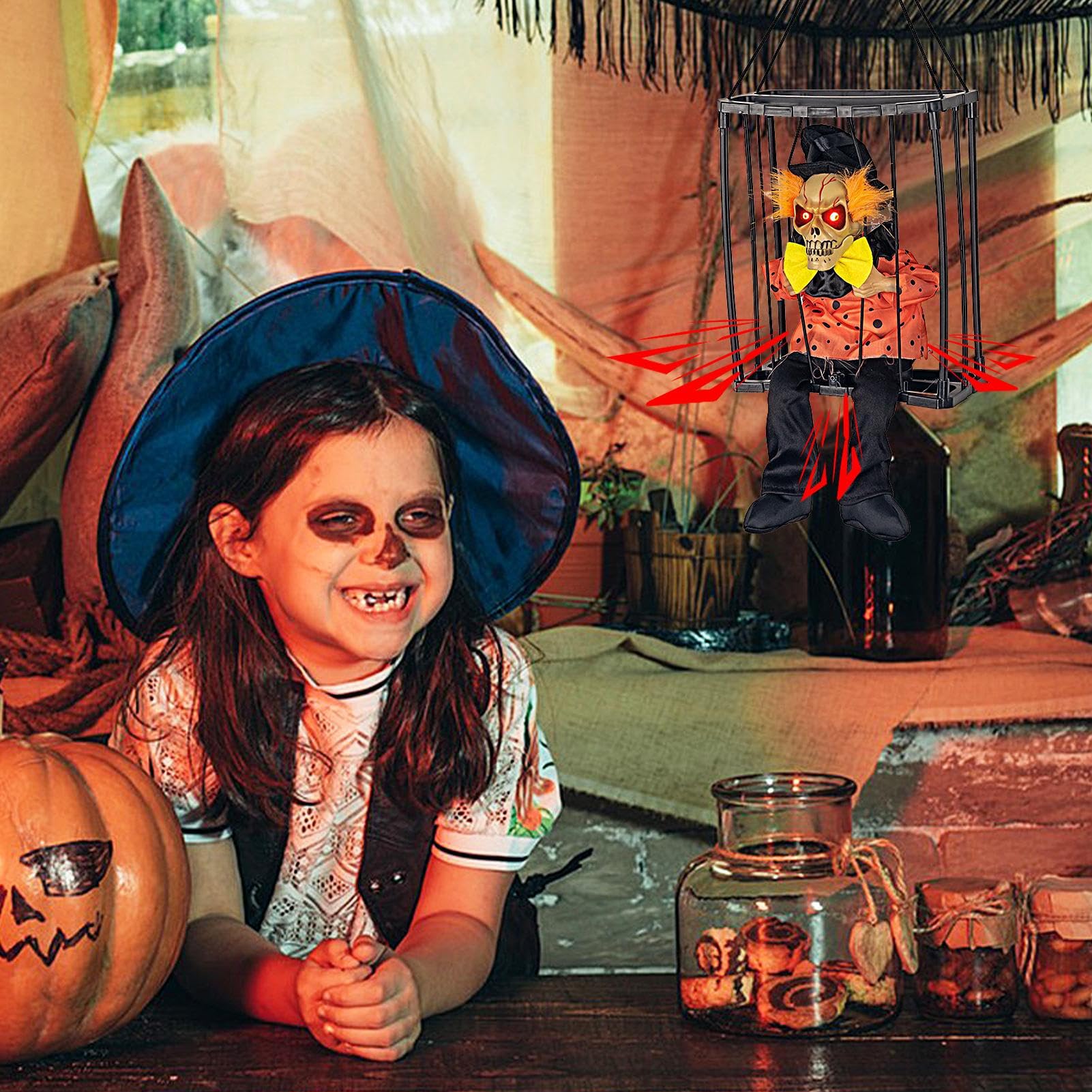 Amazon.co.jp: ハロウィーンのアニマトロニクス、アニメーション化され