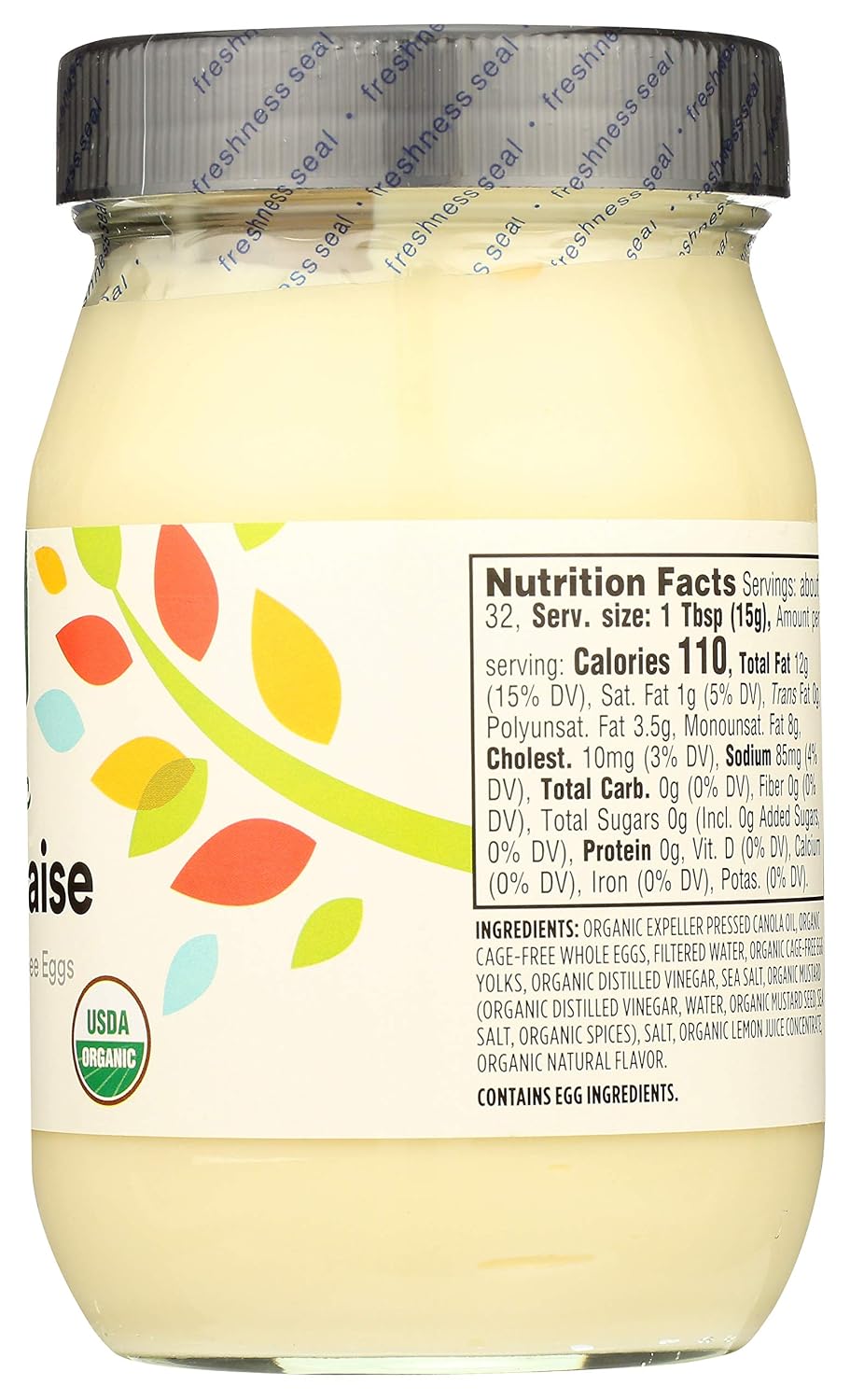 365 by Whole Foods Market, Organic Mayonnaise, 16 Fl Oz (Pack of 2) image 5