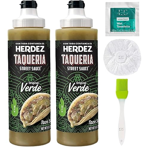 Herdez Original Verde Taqueria Street Sauce - 9 onzas (paquete de 2)