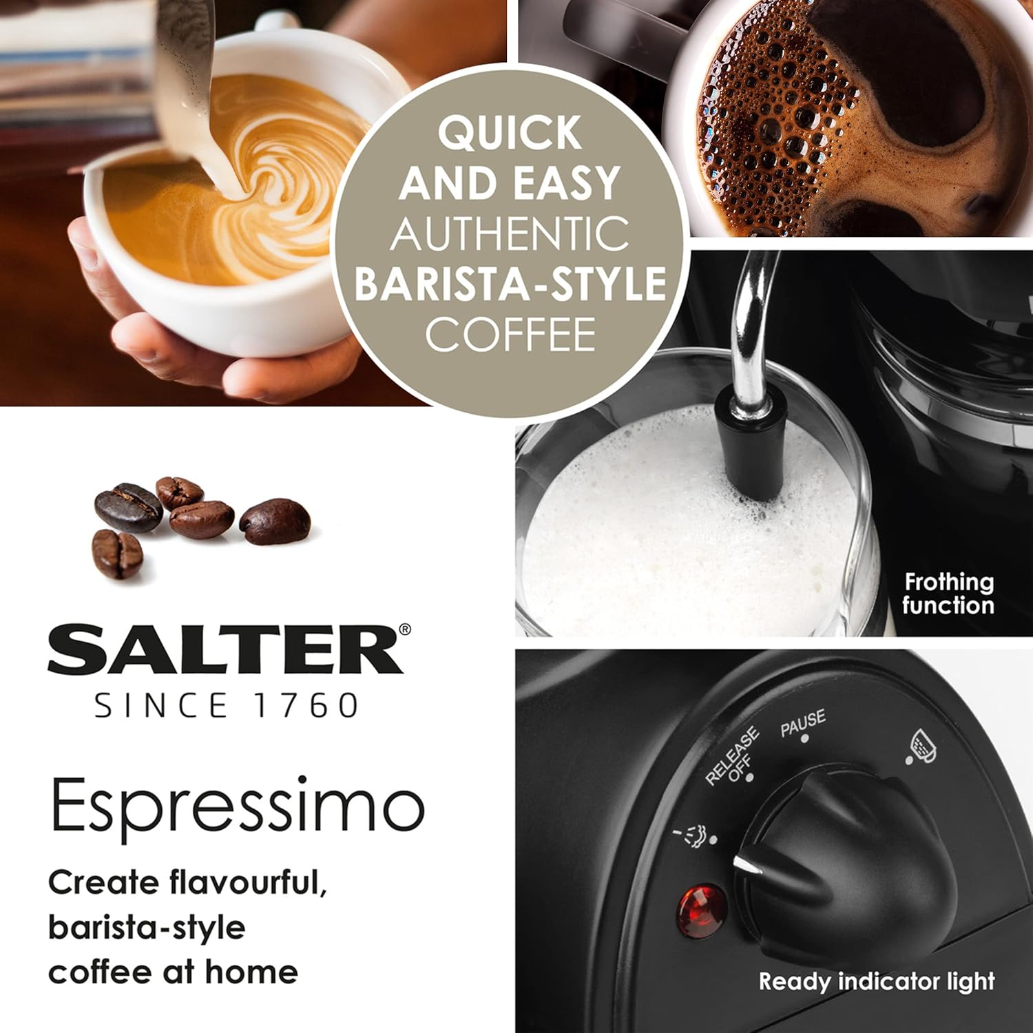Salter EK3131 Espressimo Coffee