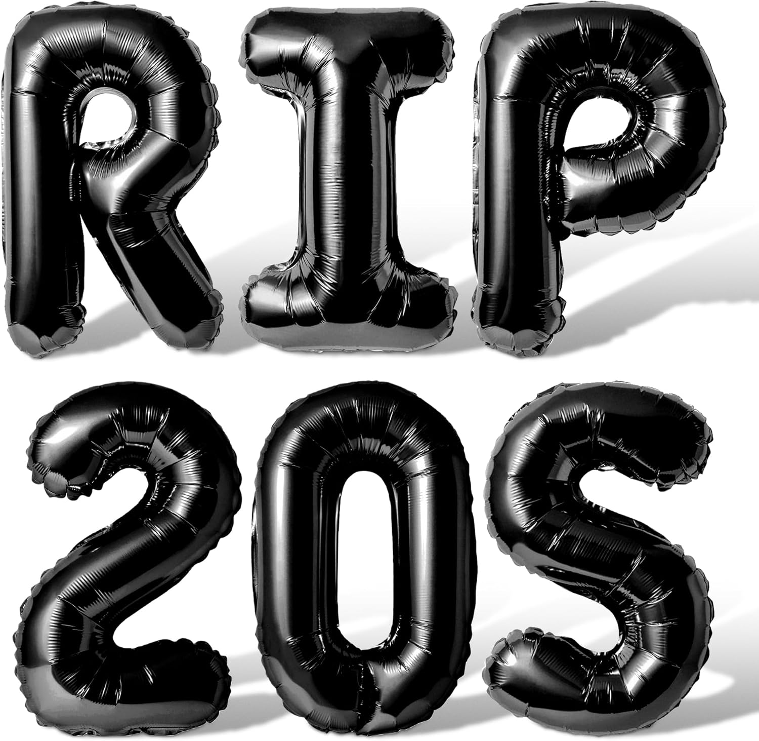 Amazon.com: Letter and Number Balloons - RIP 20S 16
