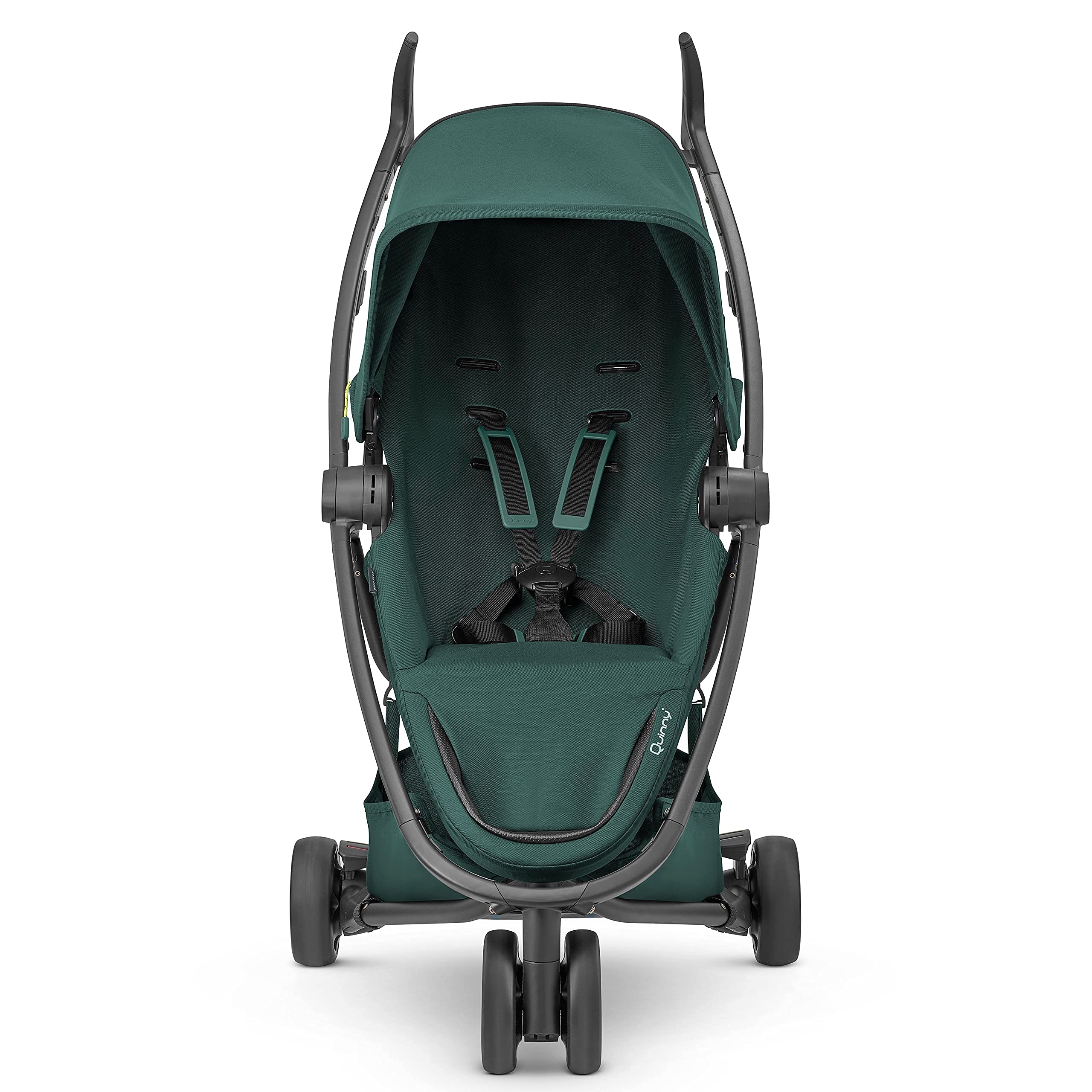 Quinny Zapp Flex, Passeggino Leggero E Compatto, Con Seduta Reversibile Fronte Mamma E Fronte Strada, Reclinabile, 3 Ruote, 8800 g, Verde