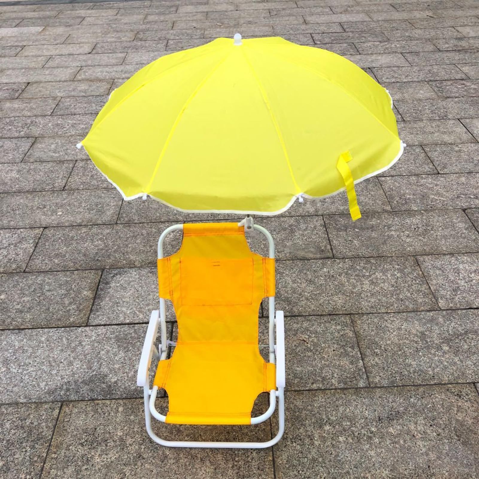 Chaise de Plage Pliante pour Fauteuil inclinable Ergonomique Portable | Chaise de plage inclinable avec auvent Portable pliante plein air piscine terrasse pelouse jardin pique-nique