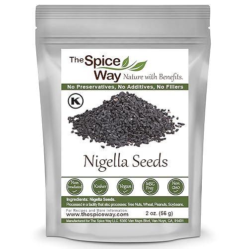 Miniatura 2 de The Spice Way Semillas Nigella 2 onzas, pimienta Alepo 4 onzas y polvo de zumaque de 2 onzas