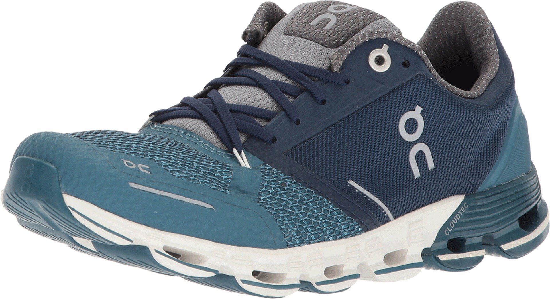 ON Running Womens Cloudflyer Road Shoes Storm/White SZ 8.5