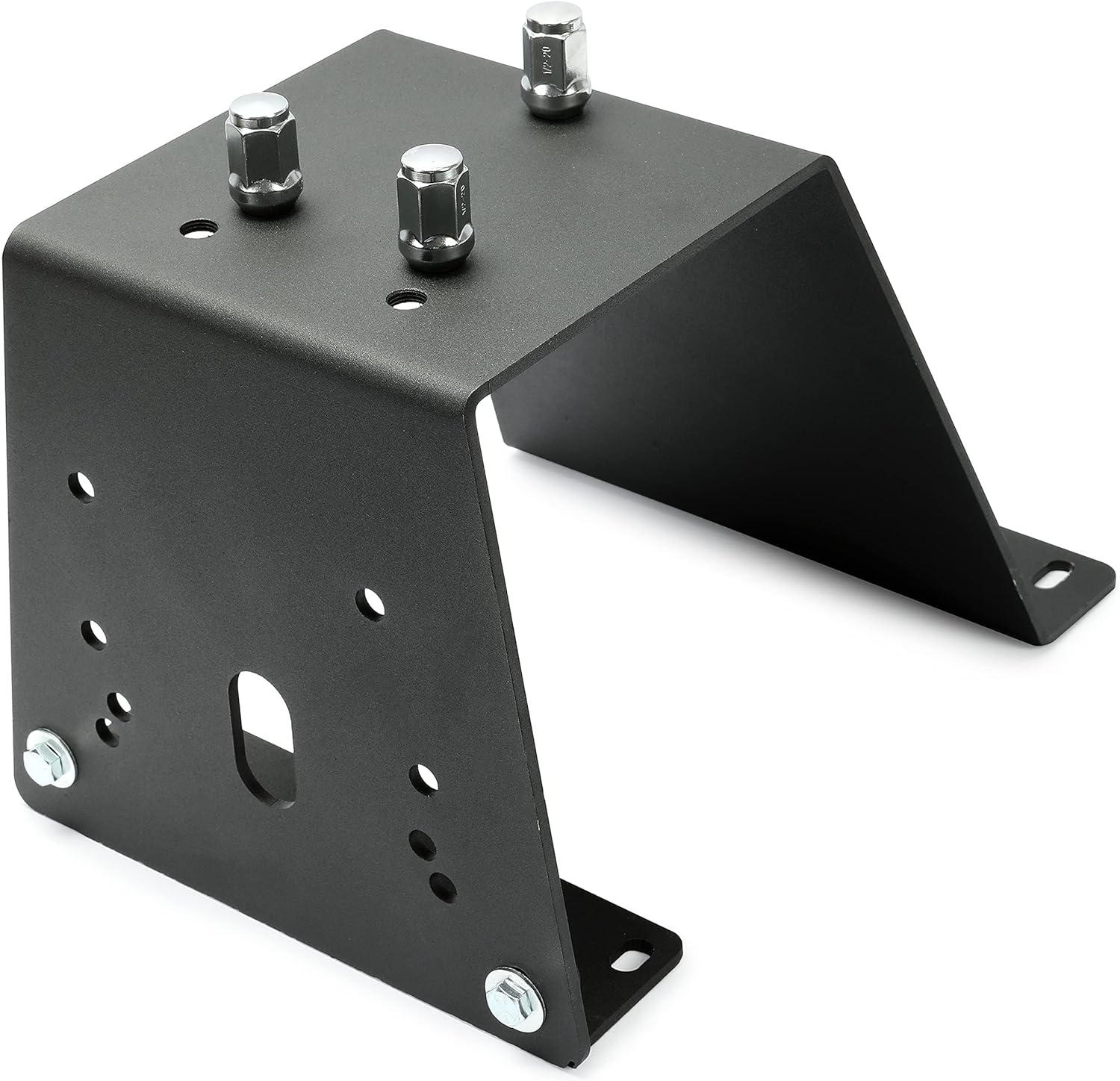 ECOTRIC Spare Tire Carrier Mount Holder up to 35 inches Tire Compatible with 1987-1995 Wrangler YJ, 1997-2006 Jeep Wrangler TJ, and 2004-2006 Wrangler LJ Black