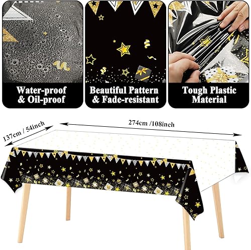 Vista 11 de Qyeahkj Platos de decoración de fiesta de cumpleaños de fútbol, servilletas, suministros de mantel, suministros para 24 invitados, vajilla