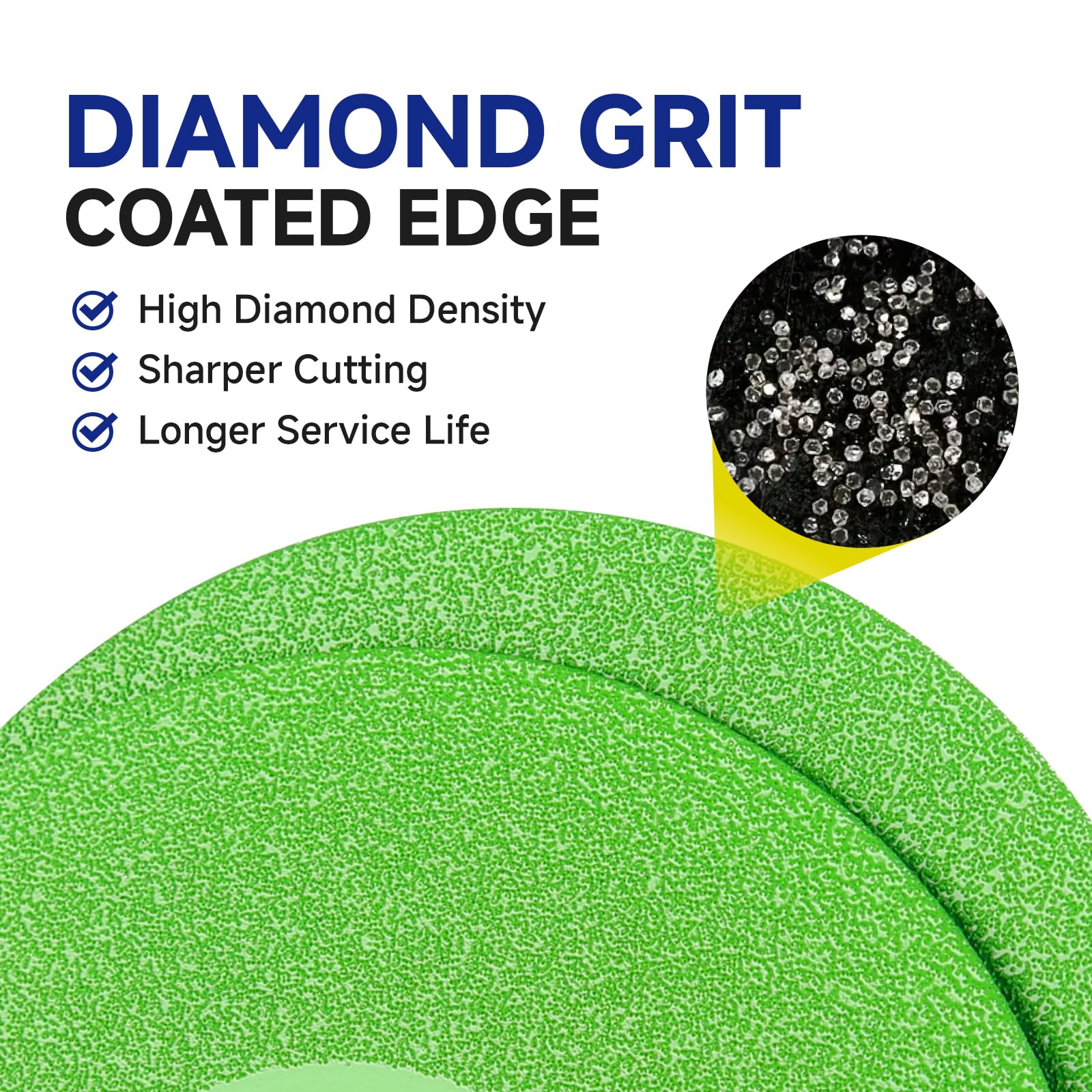 LOZLIN Diamond Blades - 3 Cutting Discs for Tile & Stone -2 LOZLIN Diamond Blades - 3 Cutting Discs for Tile & Stone -2