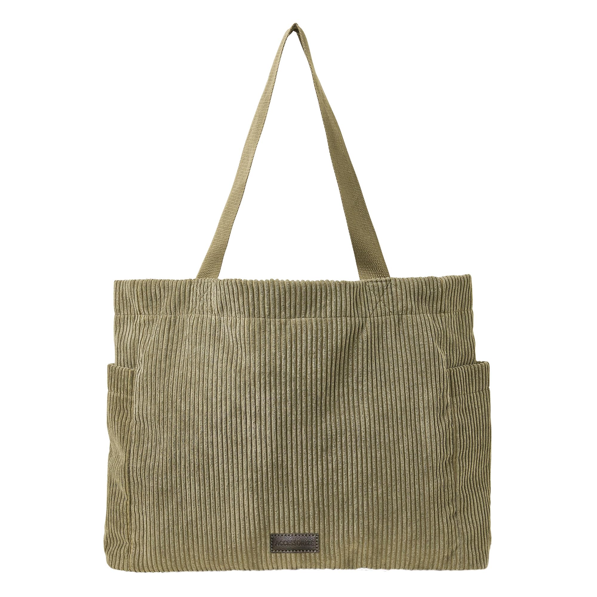 Accessorize London Womens Khaki Cord Shopper Bag (B0CJLRZ6PY) Amazon Price History, Amazon Price Tracker